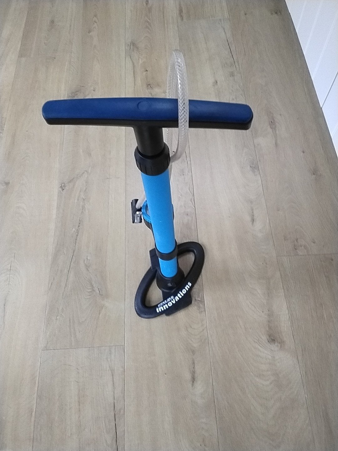fietspomp met drukmeter, Vélos & Vélomoteurs, Accessoires vélo | Pompes à vélo, Enlèvement, Manomètre