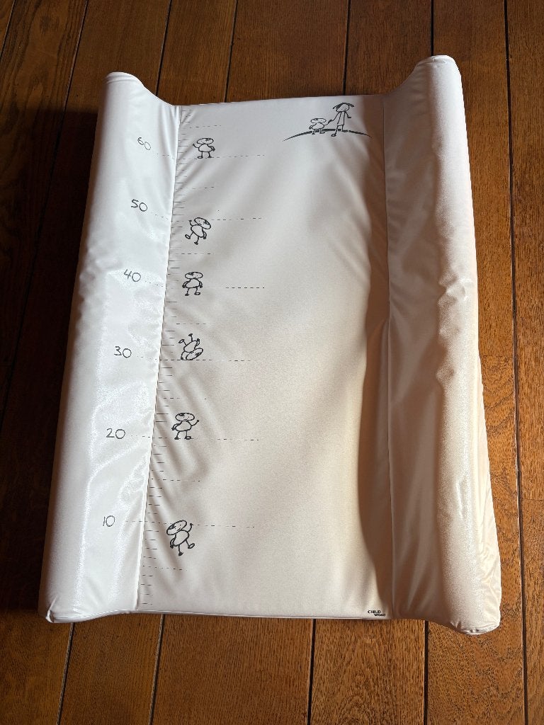 matelas à langer + housse, Enlèvement, Utilisé, Coussin à langer