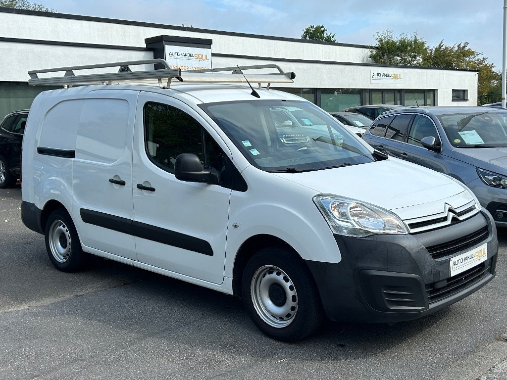 Citroën Berlingo 1.6HDi L2, 2018, 173.780km, Airco, Keuring, Auto's, Bestelwagens en Lichte vracht, Voorwielaandrijving, Stof