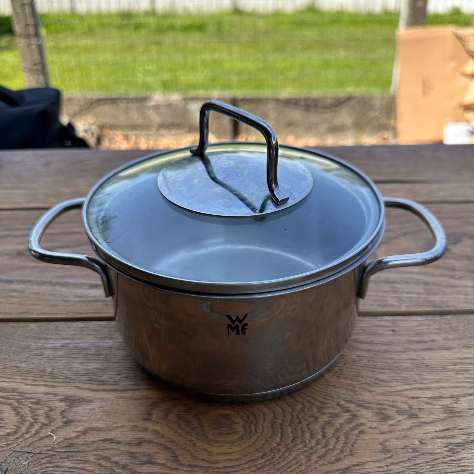 WMF pot 15 cm, Ophalen, Zo goed als nieuw