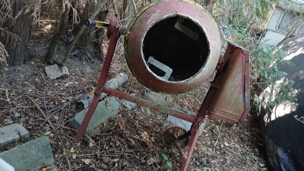 Betonnières, Ophalen, Gebruikt