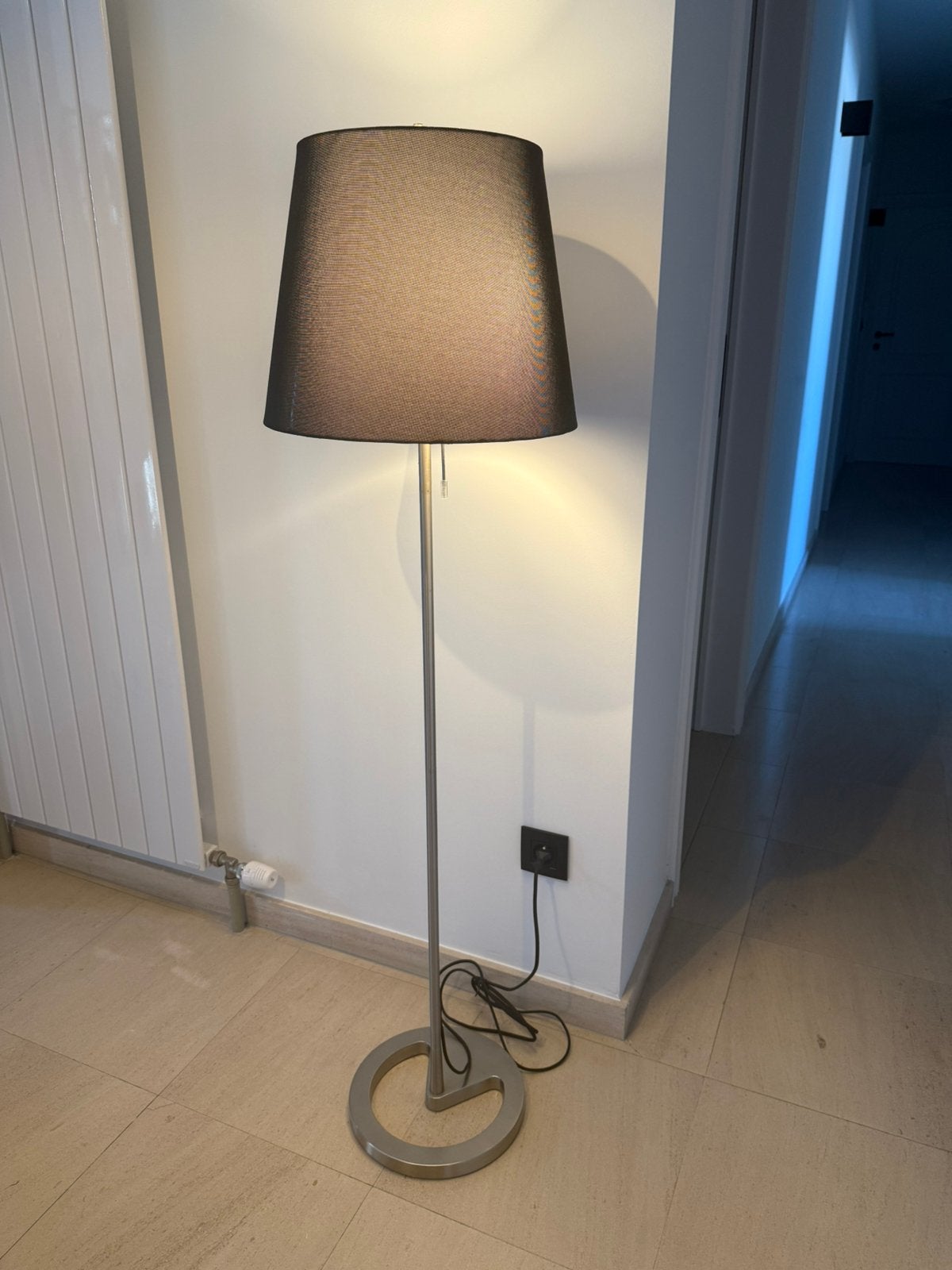 Staanlamp, Huis en Inrichting, Lampen | Vloerlampen, Ophalen, Zo goed als nieuw