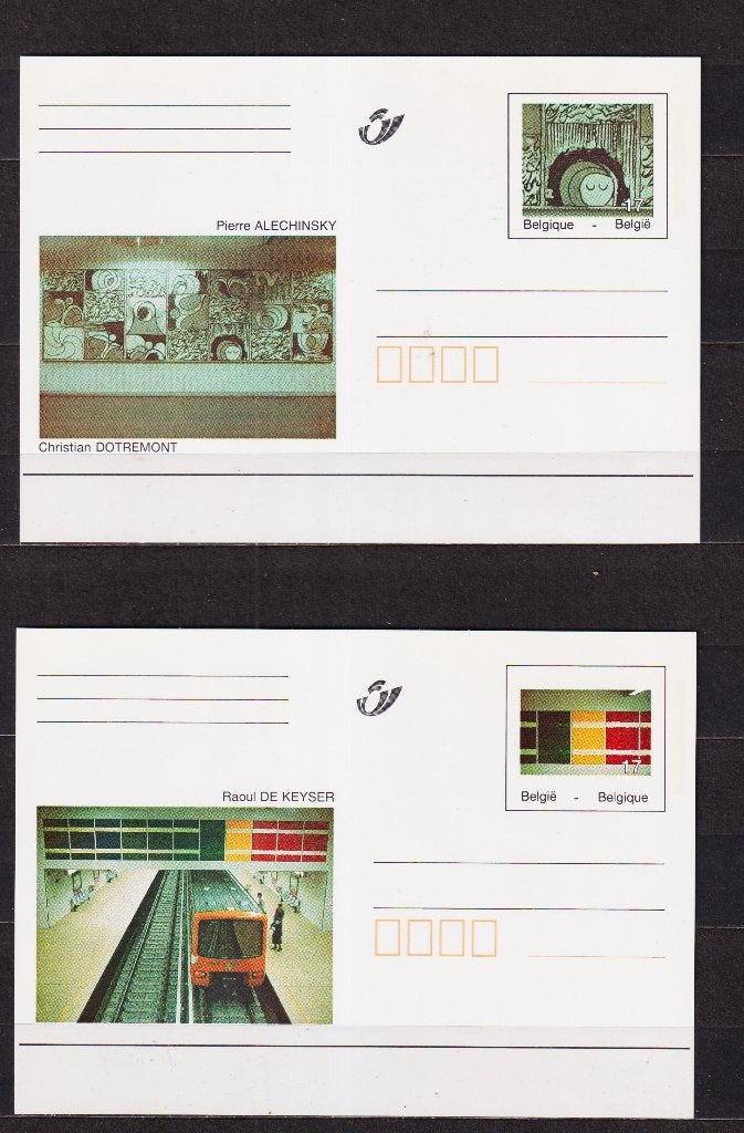 Belgique 1998 Cartes postales spéciales BK66-BK67 **, Enlèvement ou Envoi, Non oblitéré, Neuf