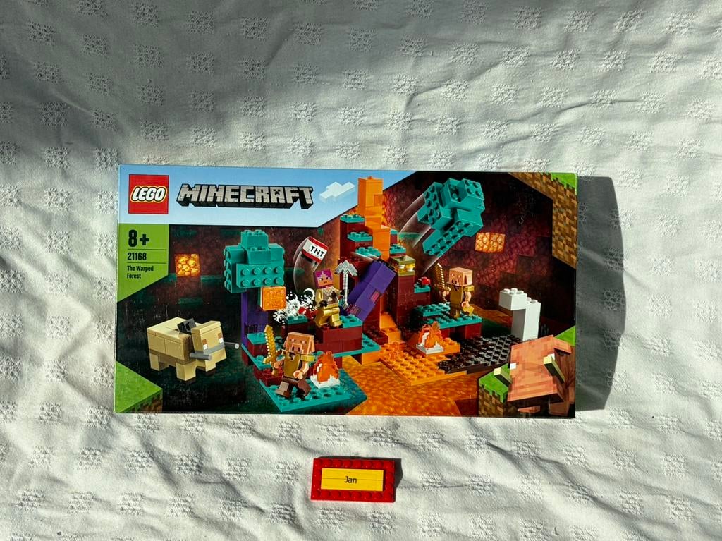 Lego minecraft 21168 sealed, Ophalen of Verzenden, Zo goed als nieuw
