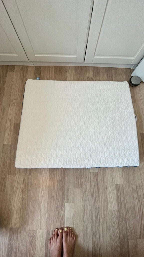 Park/box matras, Kinderen en Baby's, Ophalen, Gebruikt, Rechthoekig