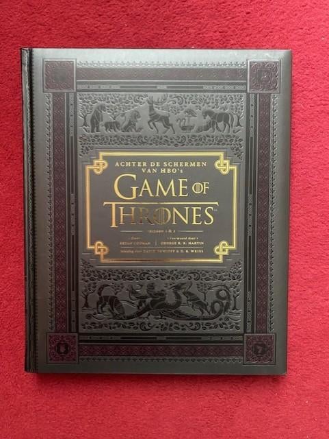GEORGE MARTIN ACHTER DE SCHERMEN VAN HBO'S GAME OF THRONES S, Boeken, Fantasy, Ophalen of Verzenden