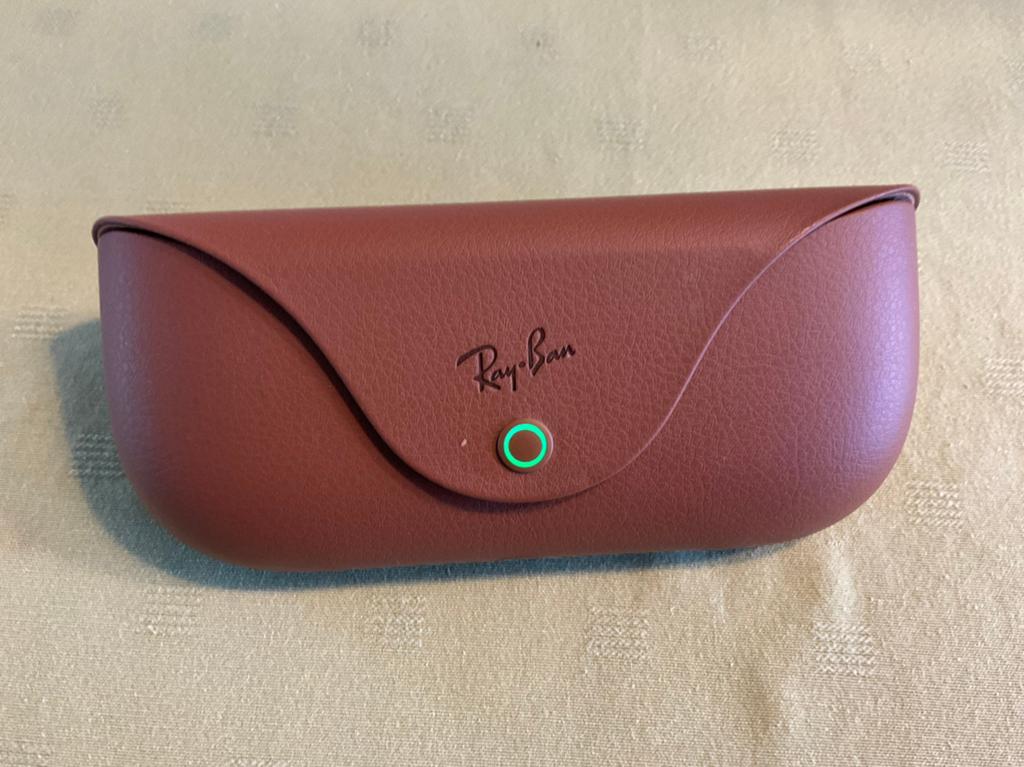 Boite de lunette Ray ban meta uniquement, Enlèvement, Comme neuf, Lunettes