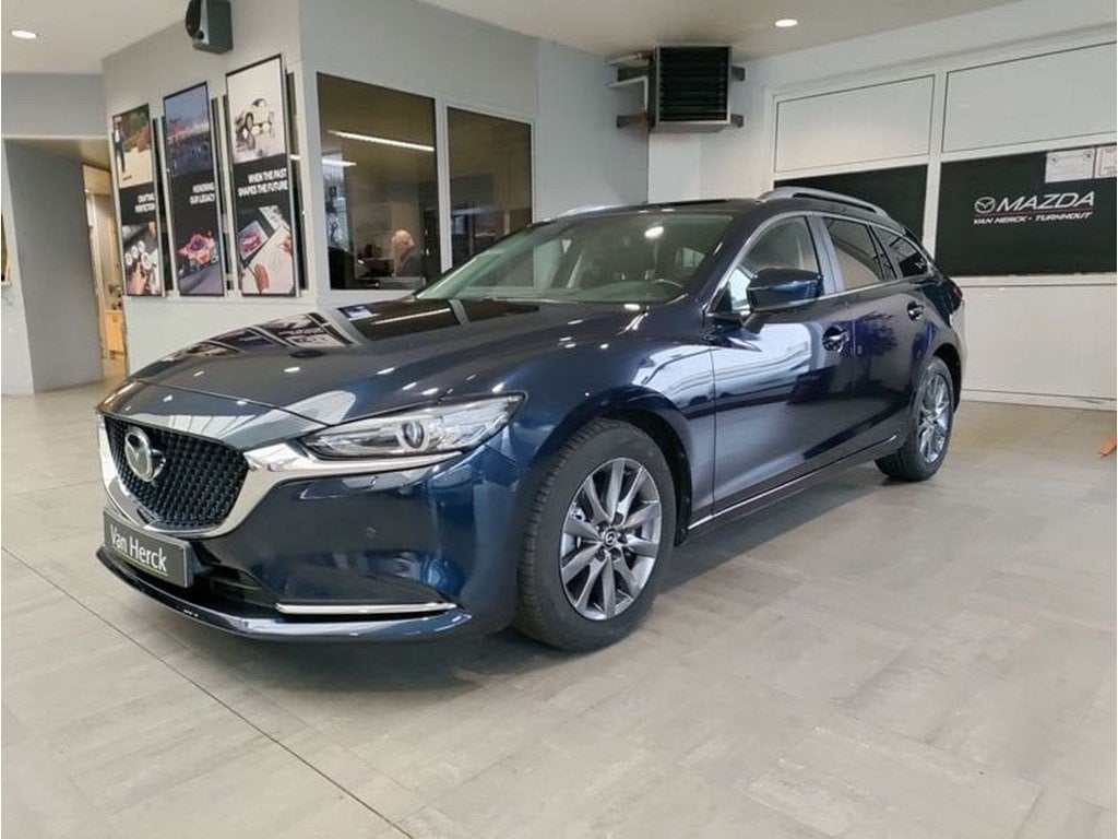 Mazda 6e, Auto's, Mazda, https://public.car-pass.be/vhr/bbf9a027-184c-41a5-9af7-492ae9082aa0, Blauw, 120 kW, Bedrijf