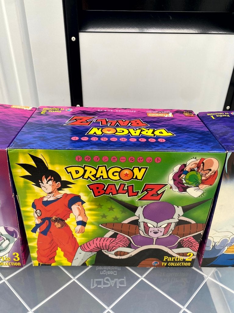 Coffret VHS Dragon Ball Z Partie 2 - Édition Manga Power, Animatie, Zo goed als nieuw, Frans, Vanaf 12 jaar