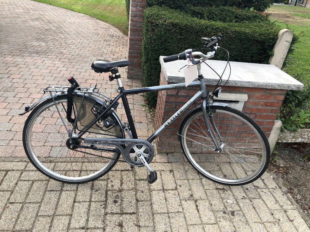 Kettler alu fiets, Gebruikt, Velgrem, Versnellingen, 53 tot 57 cm