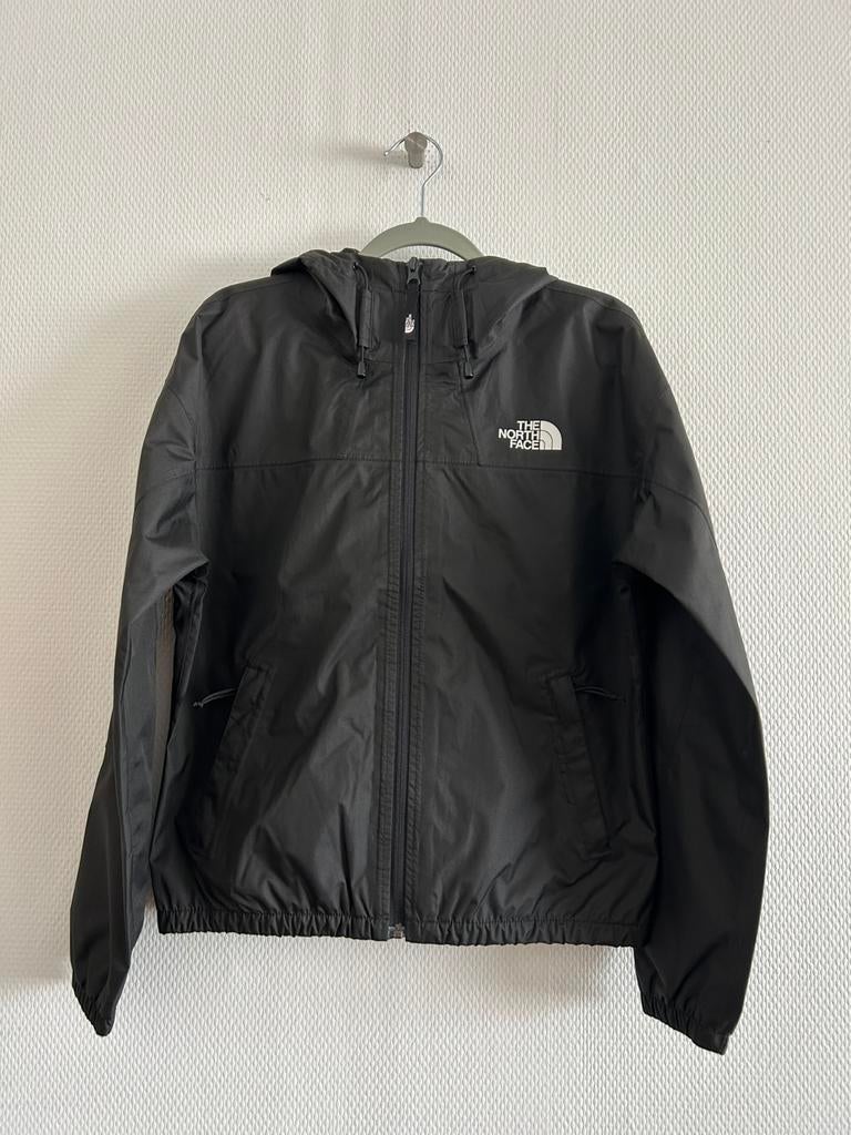 Zwarte korte regenjas The North Face maat S, Ophalen of Verzenden, Zo goed als nieuw, Maat 46 (S) of kleiner, Zwart