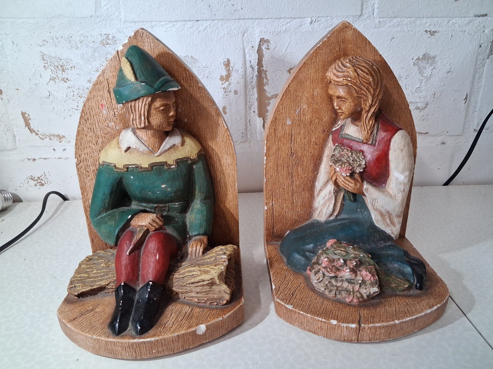 boekensteun Tijl en Nele, Antiek en Kunst, Ophalen of Verzenden