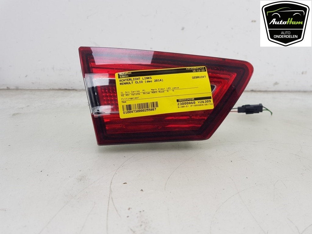 FEU ARRIÈRE GAUCHE Renault Clio IV (5R) (|265552424R|), Utilisé, Renault