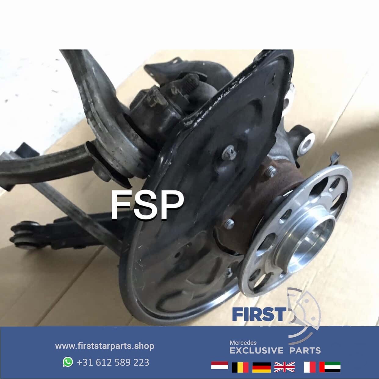 W205 fusee wielnaaf draagarmen Mercedes C Klasse links recht, Autos : Pièces & Accessoires, Utilisé, -, -, Enlèvement ou Envoi