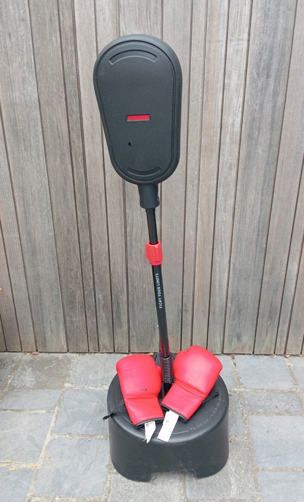 Boksbal + bokshandschoenen Decathlon, Ophalen, Boksbal