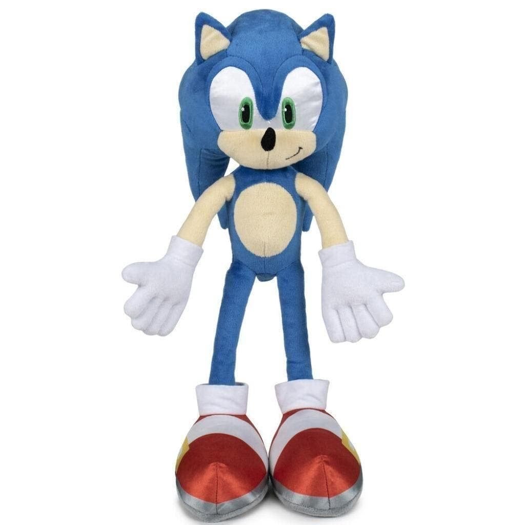 Sonic the Hedgehog pluche Knuffel - 30 cm - Sega, Overige karakters, Overige typen, Blauw, Nieuw