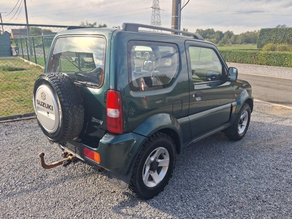 suzuki jimny #4x4# 1300cc benzine !!airco!! bj 2004 gekeurd, Autos, Achat, Entreprise, 1300 cm³, Vert