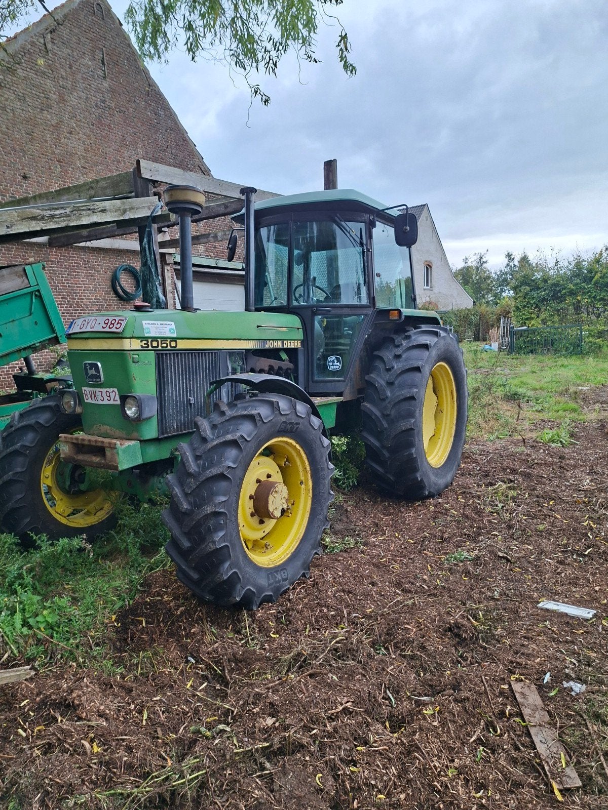 john deere 3050, Ophalen, John Deere