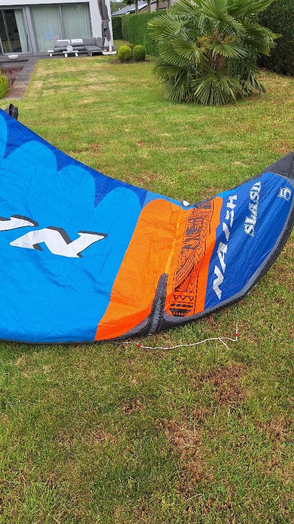 Naish Slash 5m, Ophalen, Zo goed als nieuw, 5 m², Kite