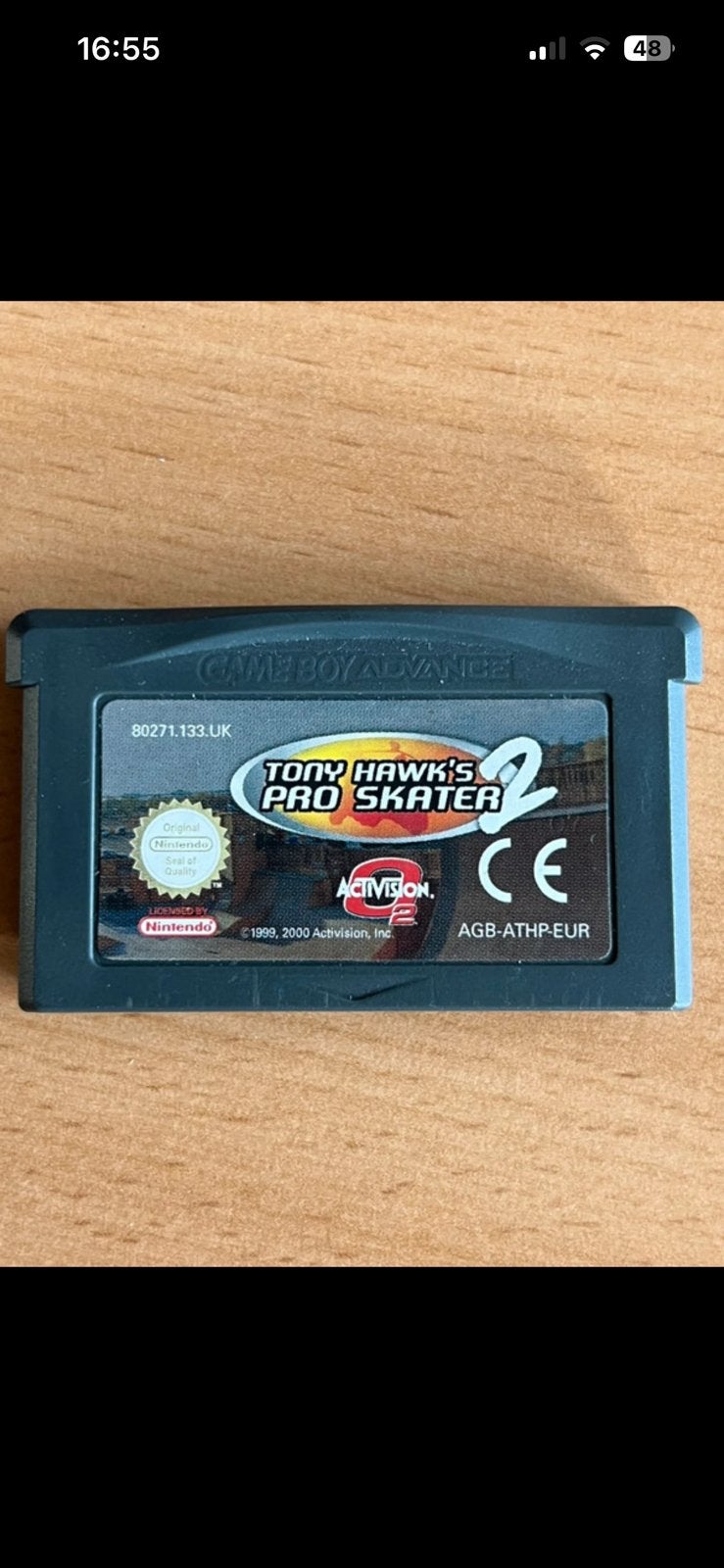 Nintendo gameboy ‘Tony Hawk’s pro skater’ game, Ophalen, Zo goed als nieuw