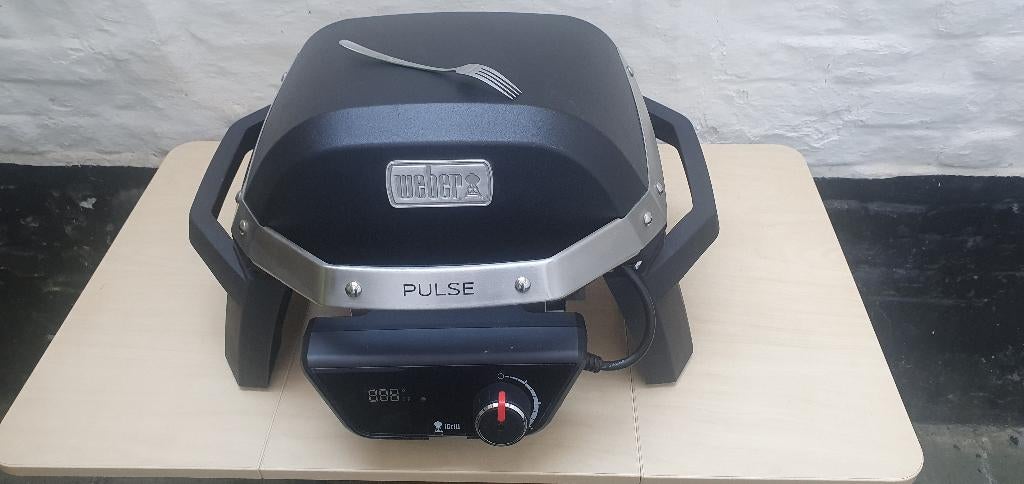 Weber pulse 1000 electrische barbecue, Ophalen, Zo goed als nieuw, Weber