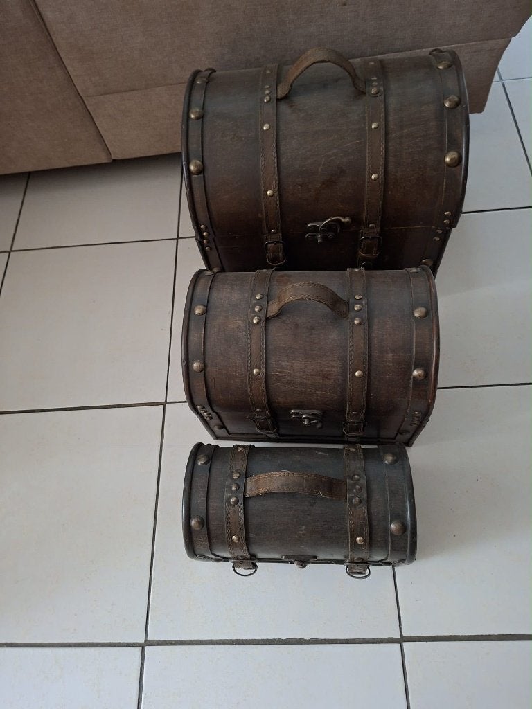 houten kistjes, Huis en Inrichting, Woonaccessoires | Kisten, Ophalen, Minder dan 50 cm, Gebruikt, Minder dan 50 cm