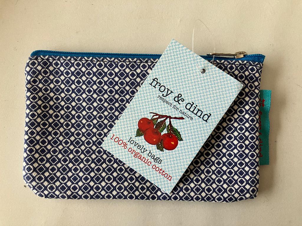 Tasje Froy&Dind, Bijoux, Sacs & Beauté, Trousses de toilette, Enlèvement ou Envoi, Neuf, Bleu, Fille