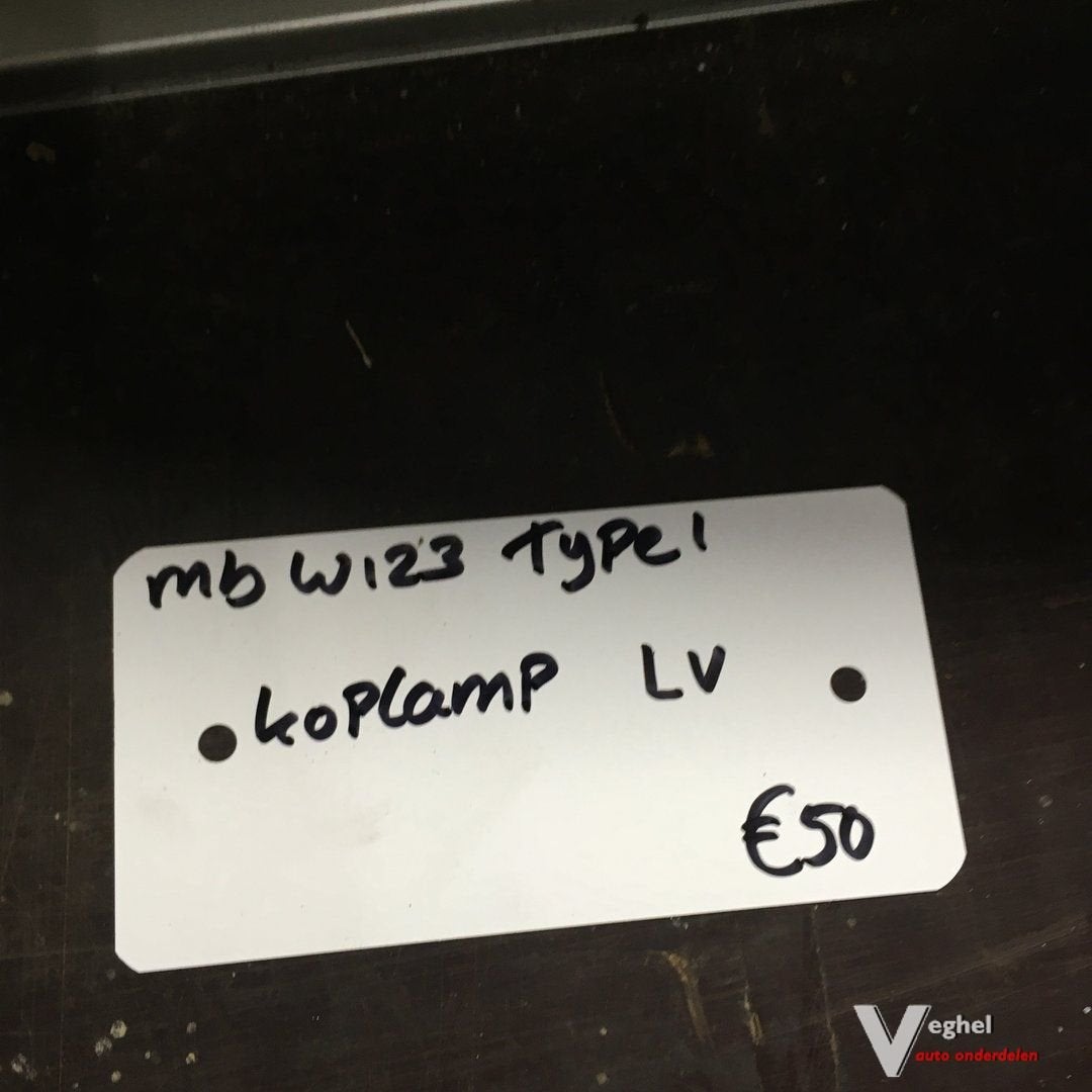 Mercedes W123 Type 1 Koplamp (rand stukje uit ), Auto-onderdelen, Gebruikt, -, -, Ophalen of Verzenden