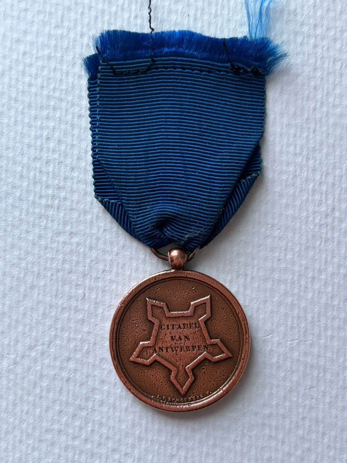 Citadel verdediging, Verzamelen, Ophalen of Verzenden, Landmacht, Lintje, Medaille of Wings