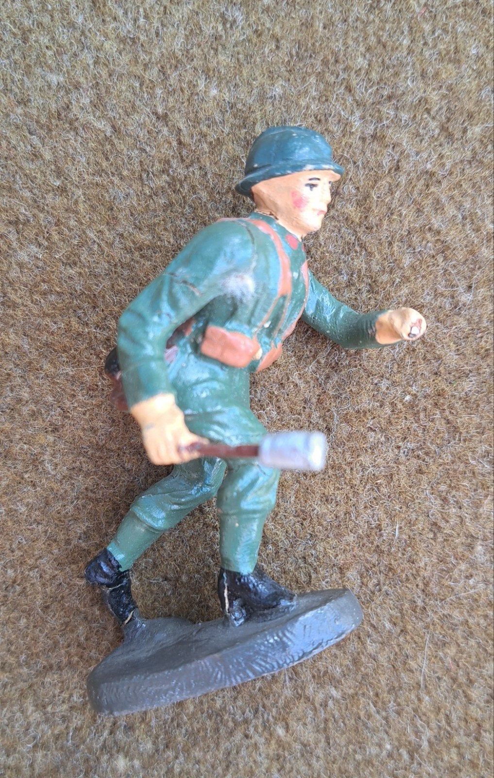 Italiaanse soldaat Elastolin Duitsland, Verzamelen, Militaria | Tweede Wereldoorlog
