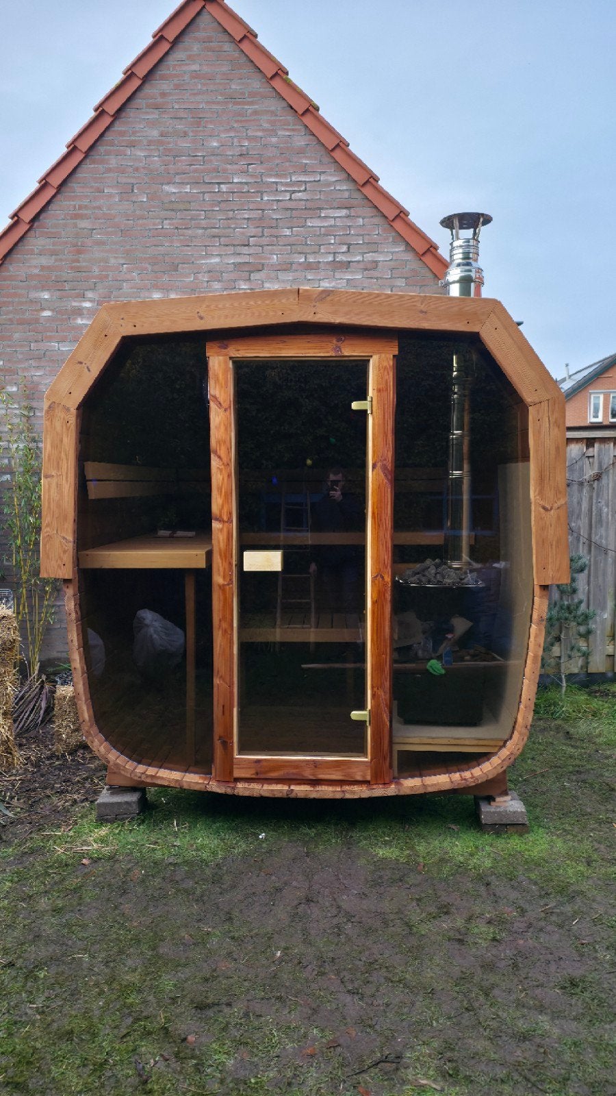 Livraison et installation gratuites du sauna 2M Cube - 10 %, Enlèvement ou Envoi