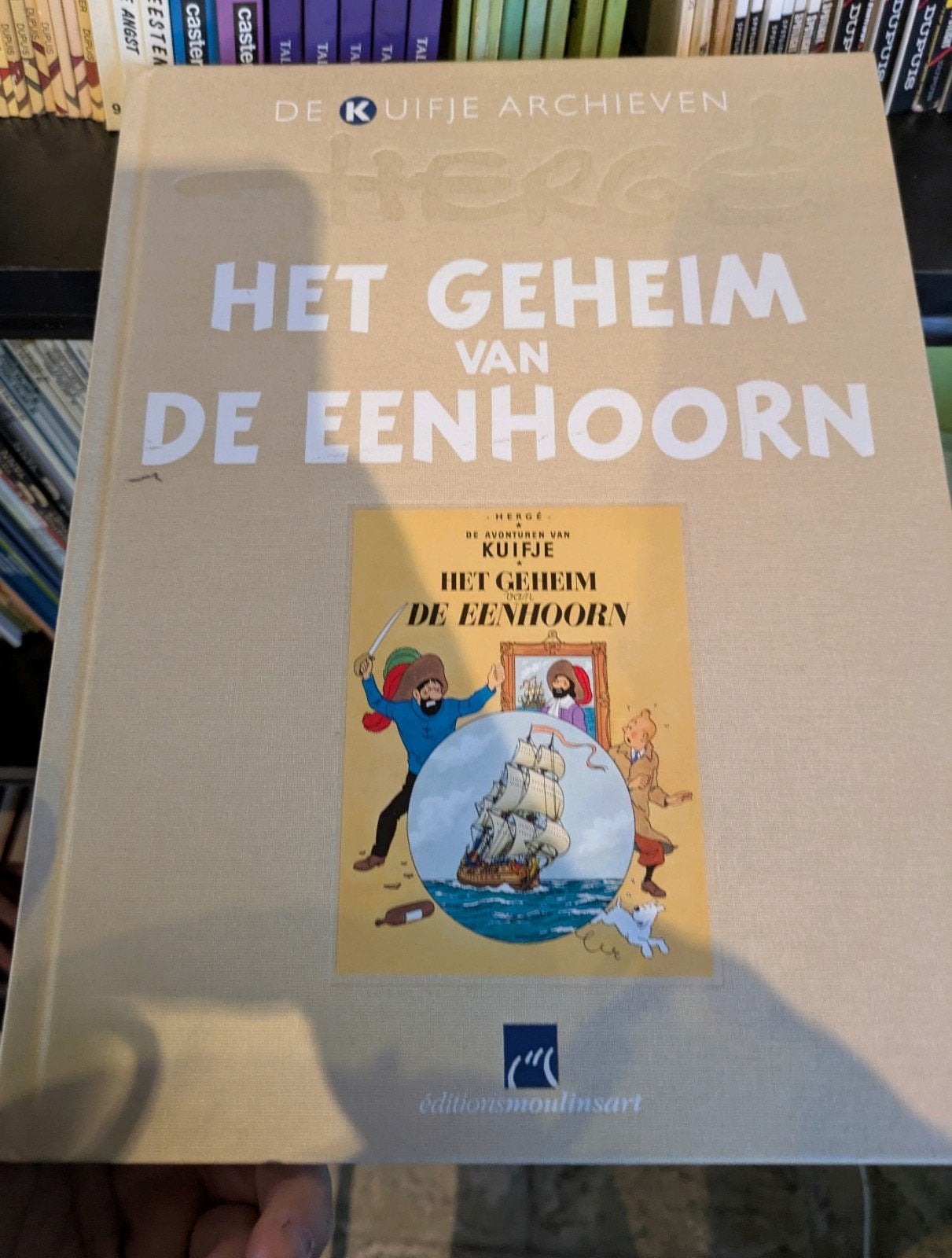 Kuifje - hardcover - Het geheim van de eenhoorn, Boeken, Europa, Herge, Ophalen, Gelezen