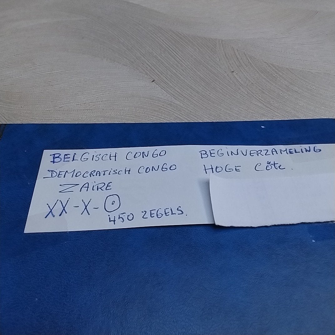 CONGO BELGE et régions subsidiaires XX-X-GEST 450 timbres, Enlèvement ou Envoi