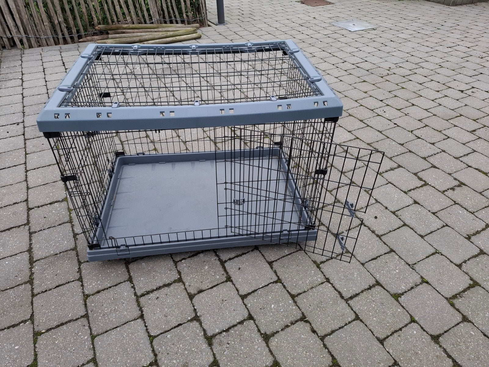 hondenbench, Dieren en Toebehoren, Ophalen, Gebruikt