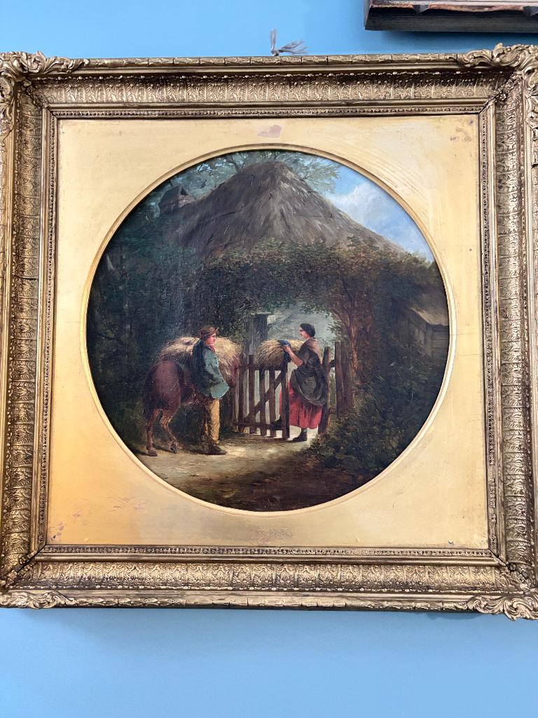 Antiek schilderij, Enlèvement