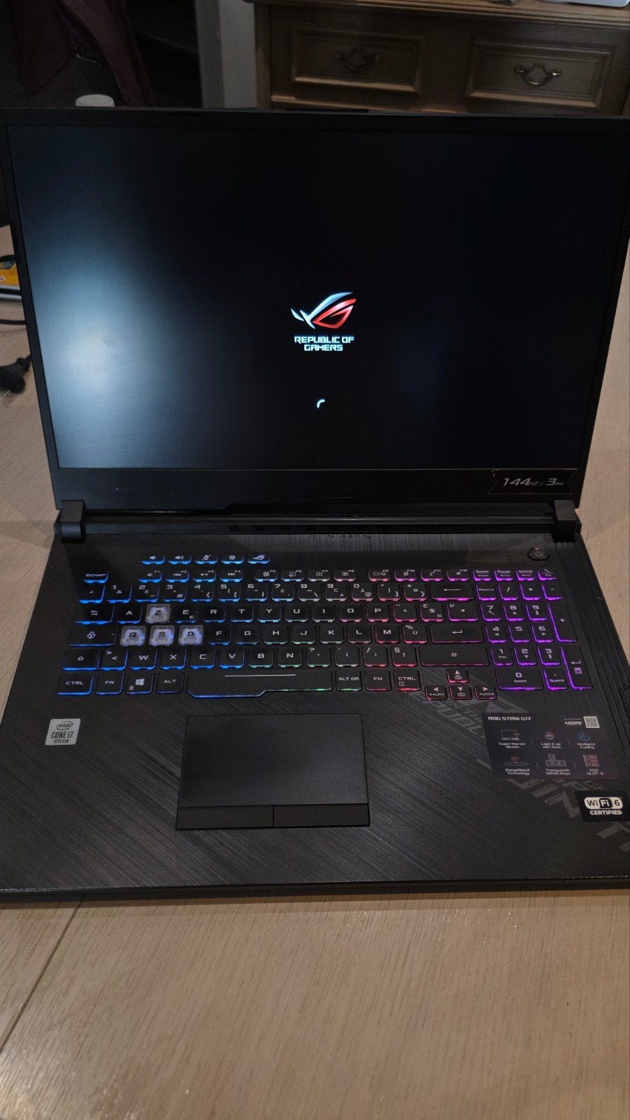Asus ROG Strix G712L, Enlèvement ou Envoi, SSD