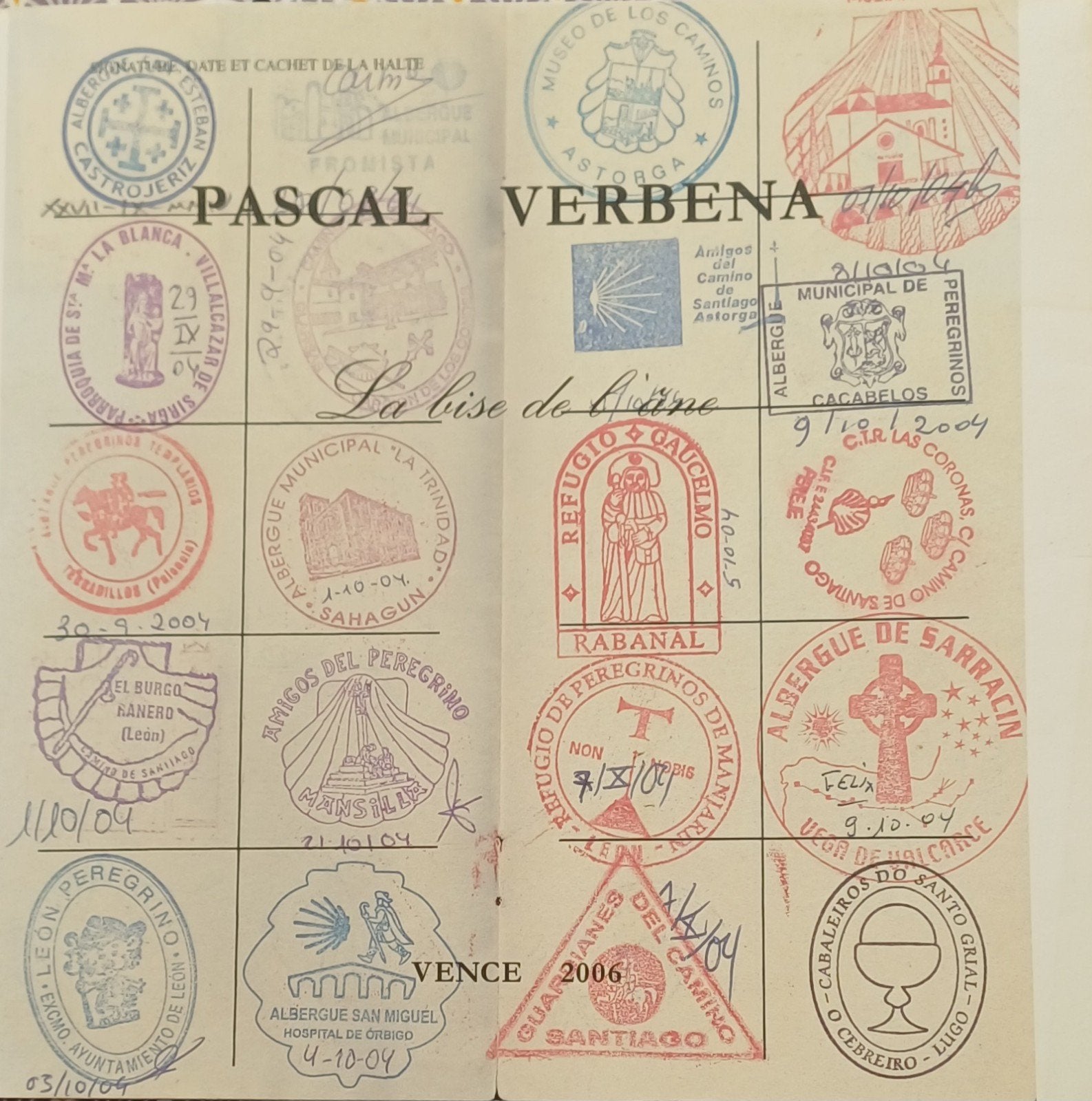 la bise de l âne "Compostelle", Enlèvement ou Envoi