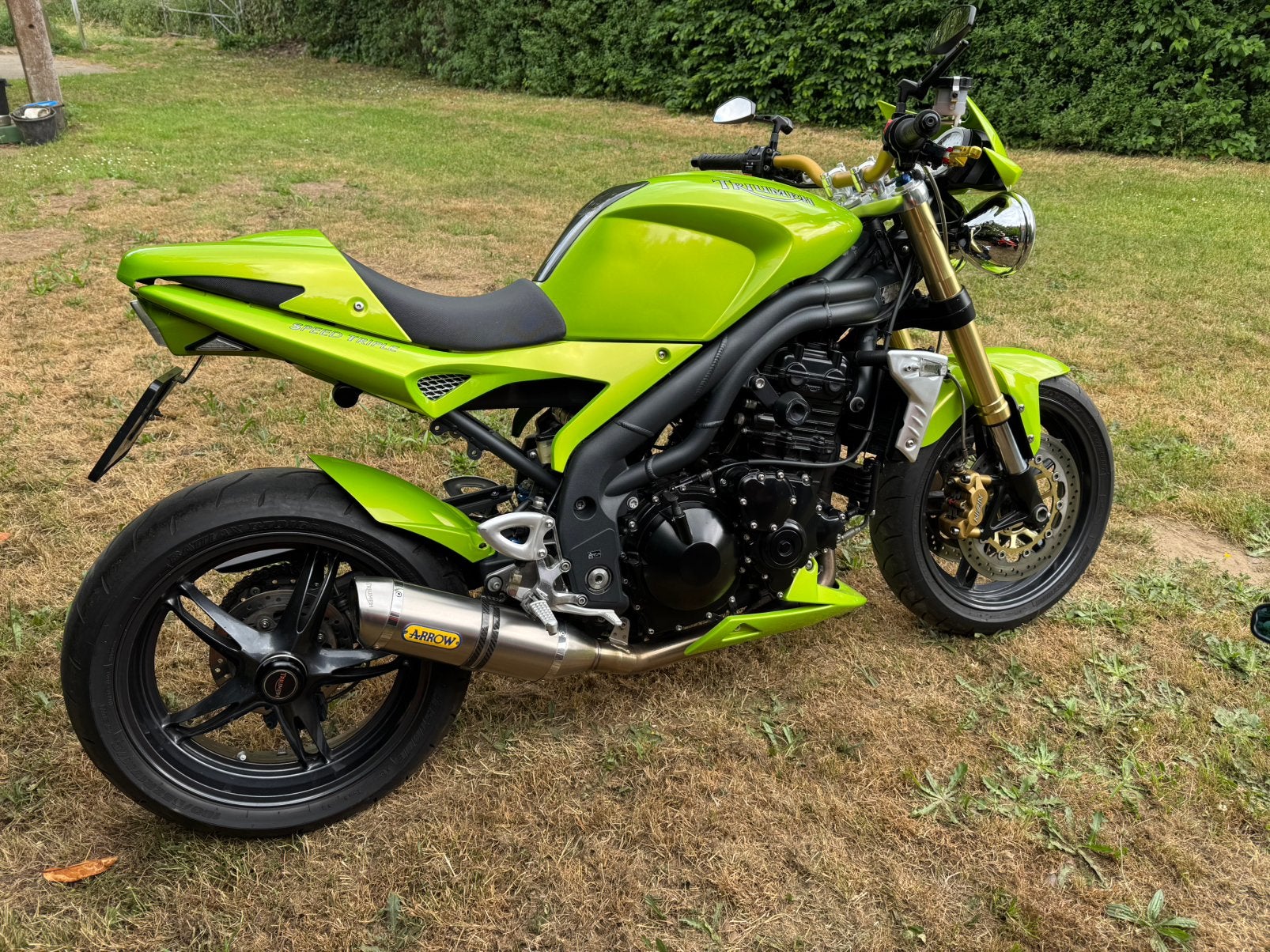 Triumph Speed Triple 2007 UNIQUE, Permis Moto A, Occasion, Particulier, 3 cylindres