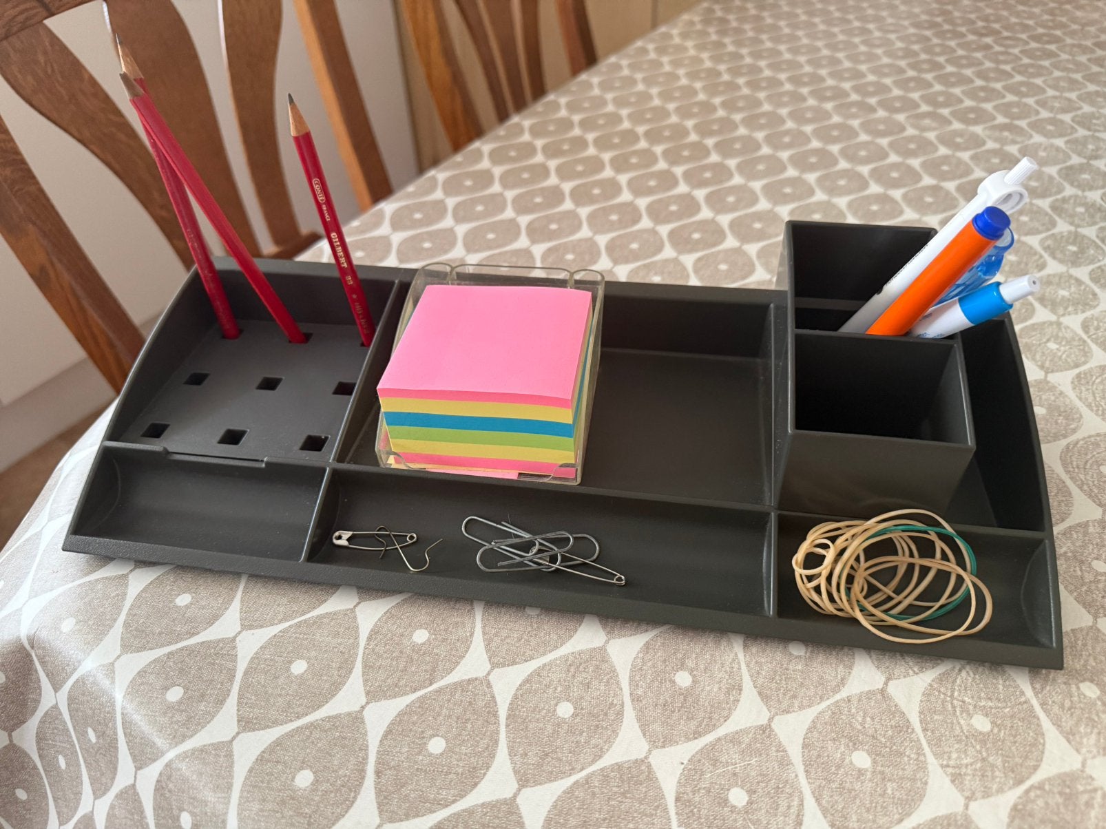 Deflecto lade-organizer / bureau-organizer zwart, Ophalen