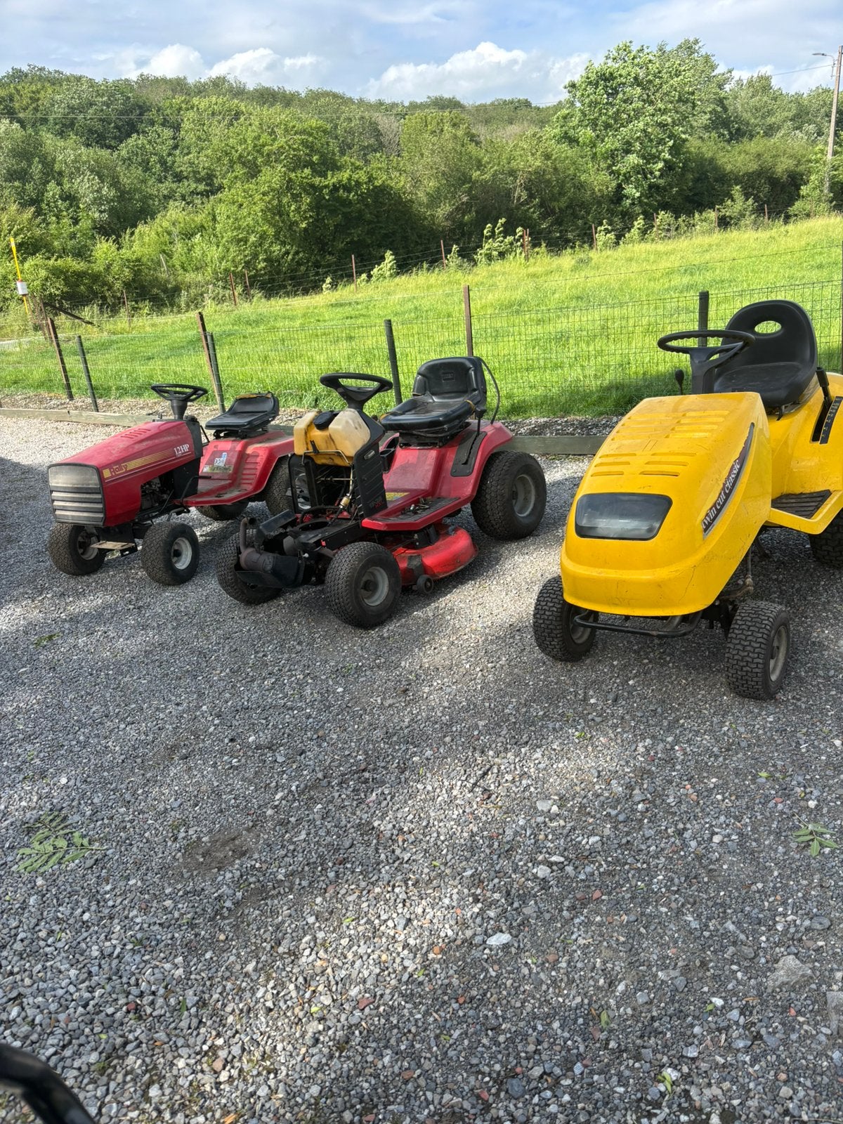 3 tracteurs pour bricoleur, Enlèvement, Utilisé