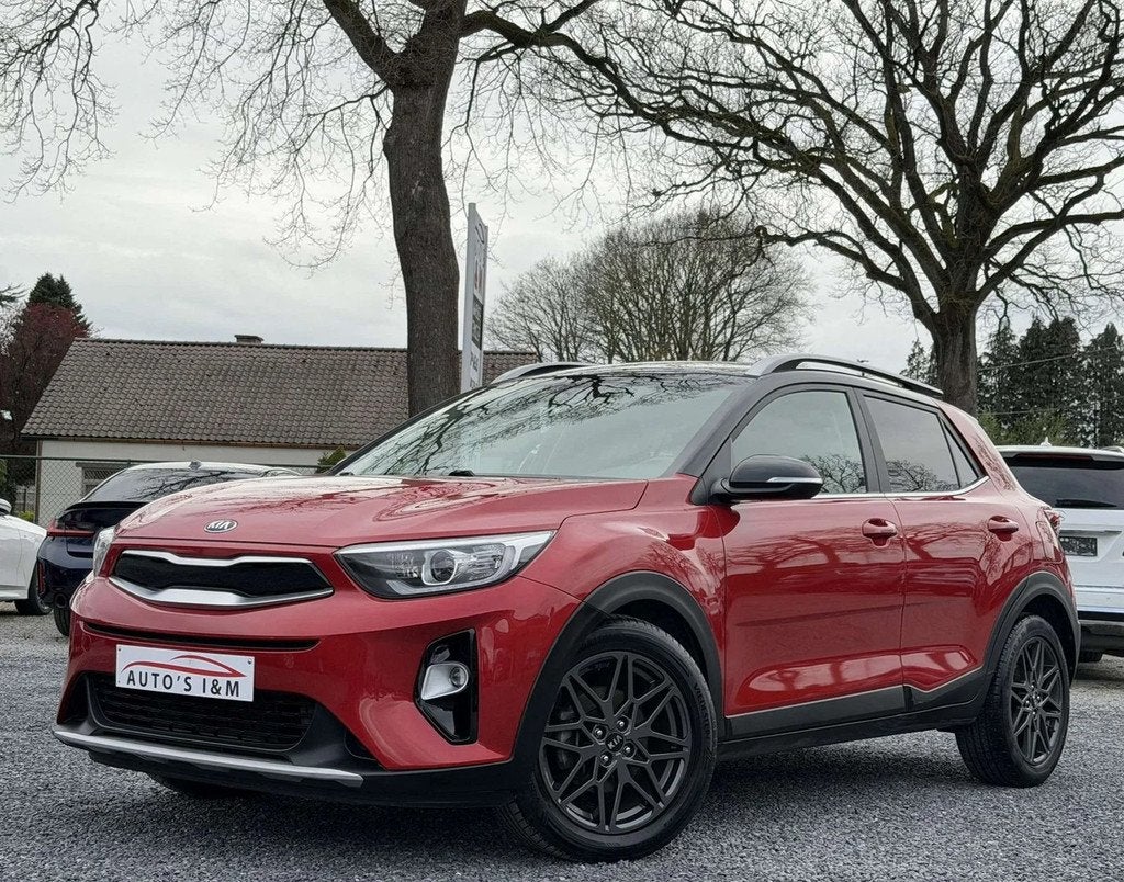 Kia Stonic 1.0i Benzine Automaat 2021 Navi Carplay Camera Ai, Rouge, Achat, 998 cm³, Entreprise