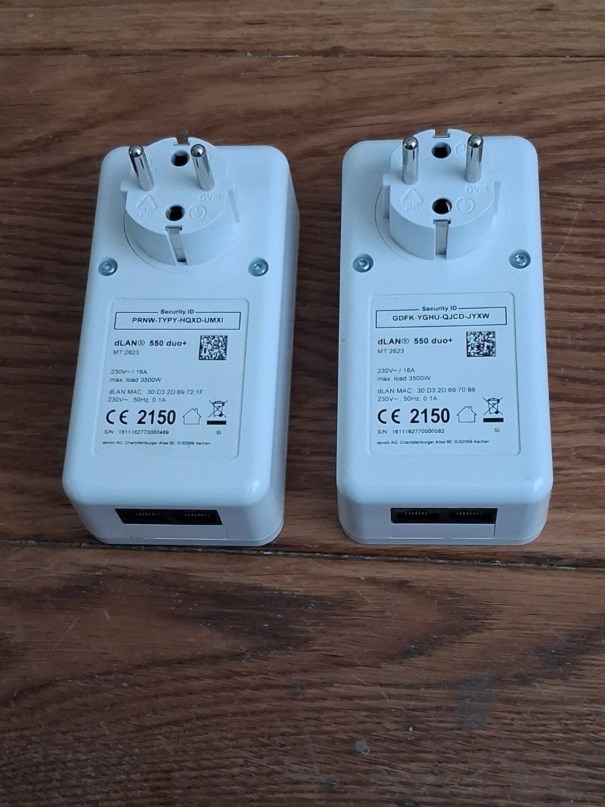 devolo clan 550 duo adaptateur reseau domestique p, Ophalen, Zo goed als nieuw