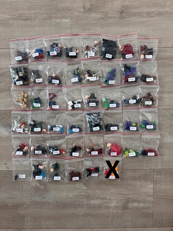 LEGO Minifigures (lot 45 figures), Ophalen of Verzenden, Nieuw