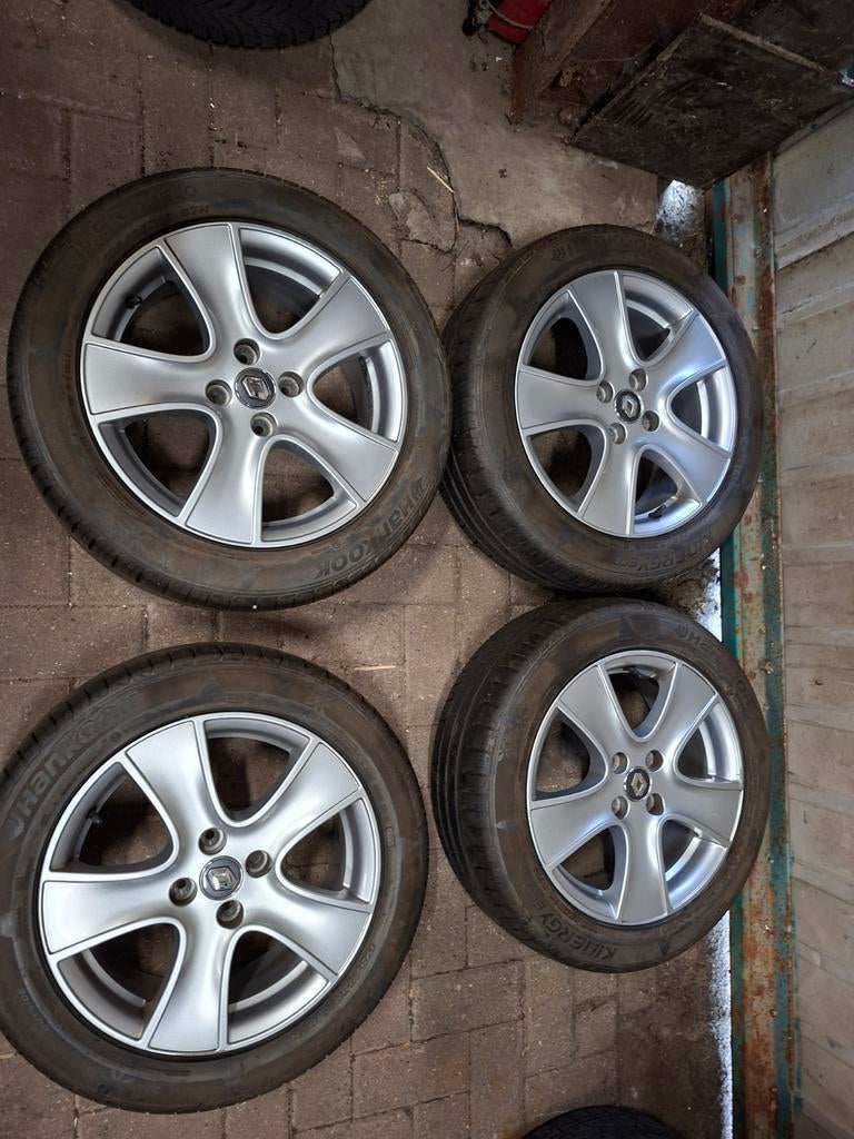 Originele Renault Clio 4 velgen 4x100 16", Auto-onderdelen, Banden en Velgen, Ophalen, Gebruikt, 16 inch, Banden en Velgen