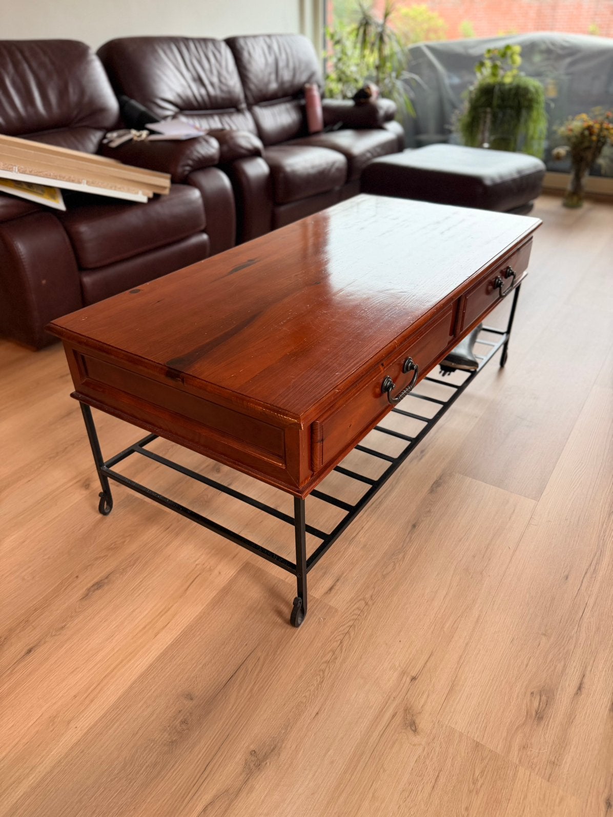 Salontafel met laden, Ophalen, Zo goed als nieuw