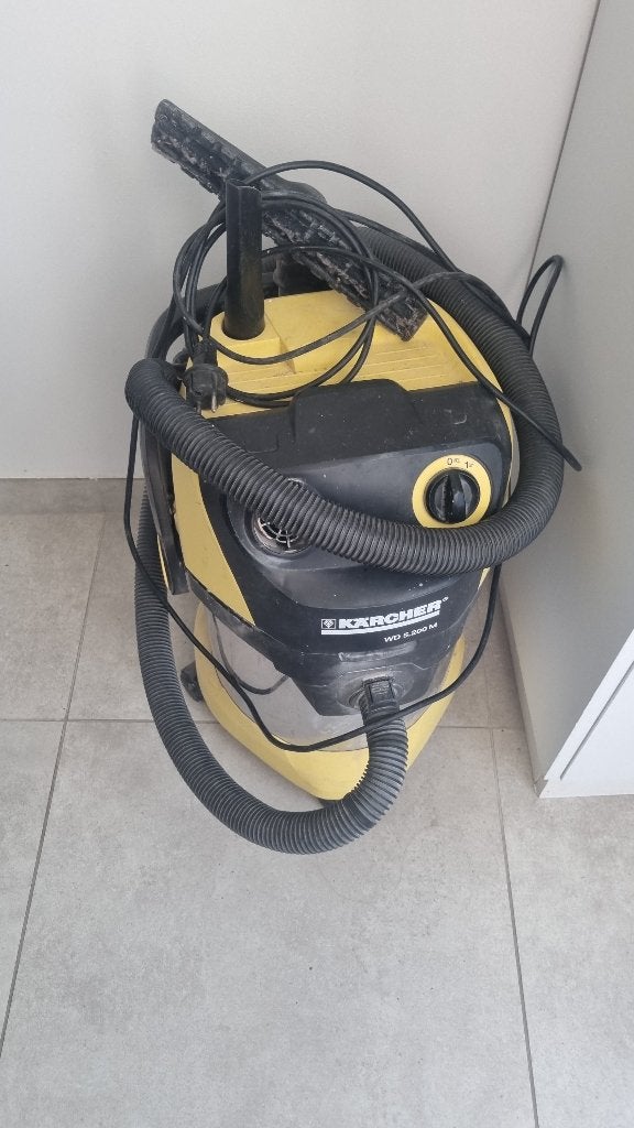 Karcher bouwstofzuiger, Ophalen, Gebruikt, Combi-reiniger, Kärcher