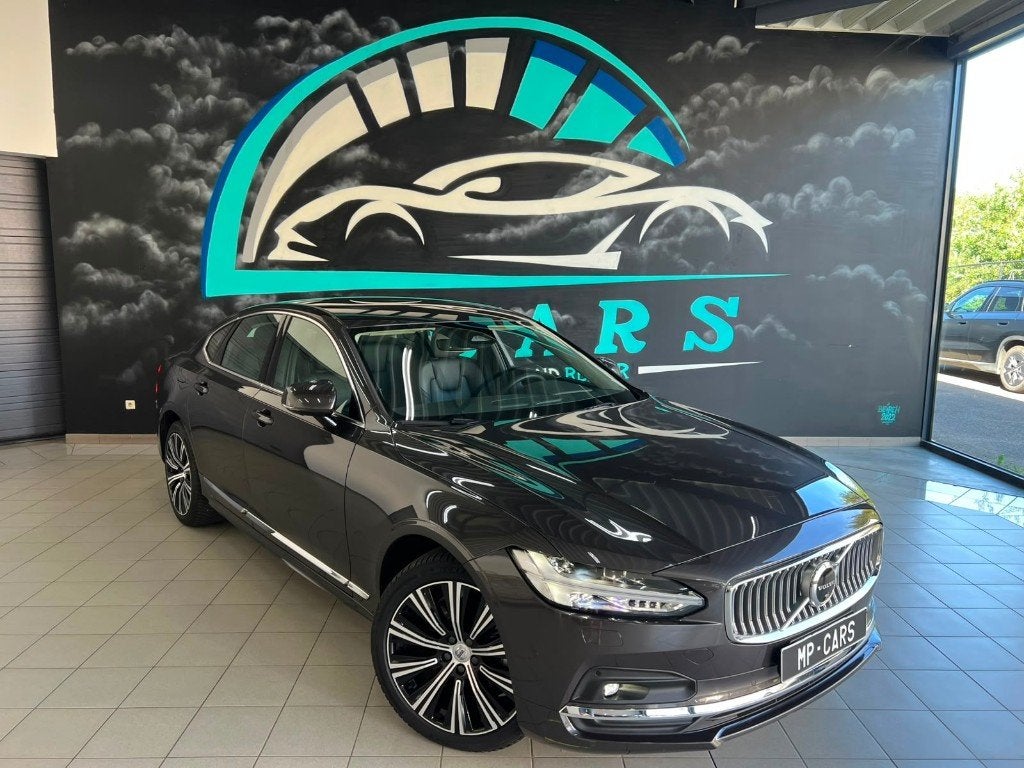 VOLVO S90 B4 Mild Hybrid, Auto's, Leder, Berline, 5 deurs, Hybride Elektrisch/Benzine