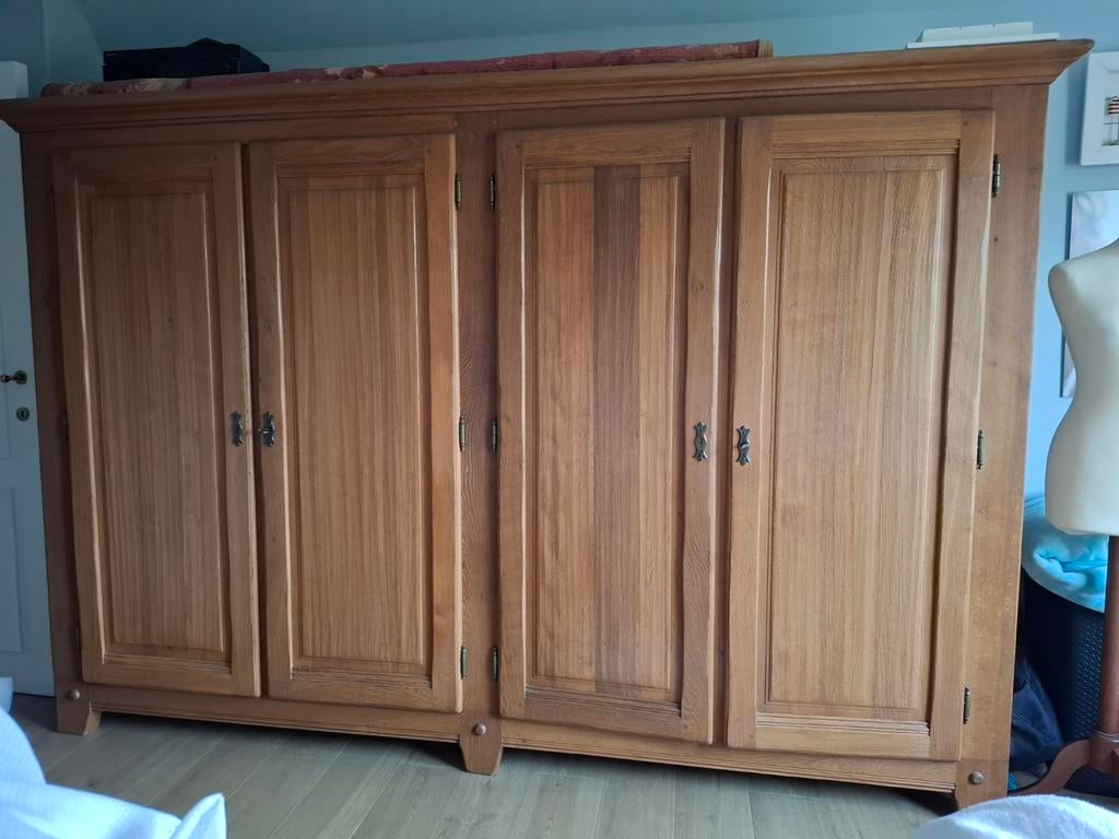 Complete massief eiken slaapkamer, Ophalen