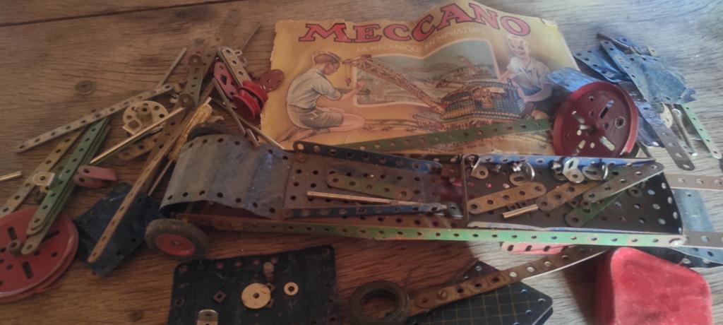 Vintage meccano, Ophalen