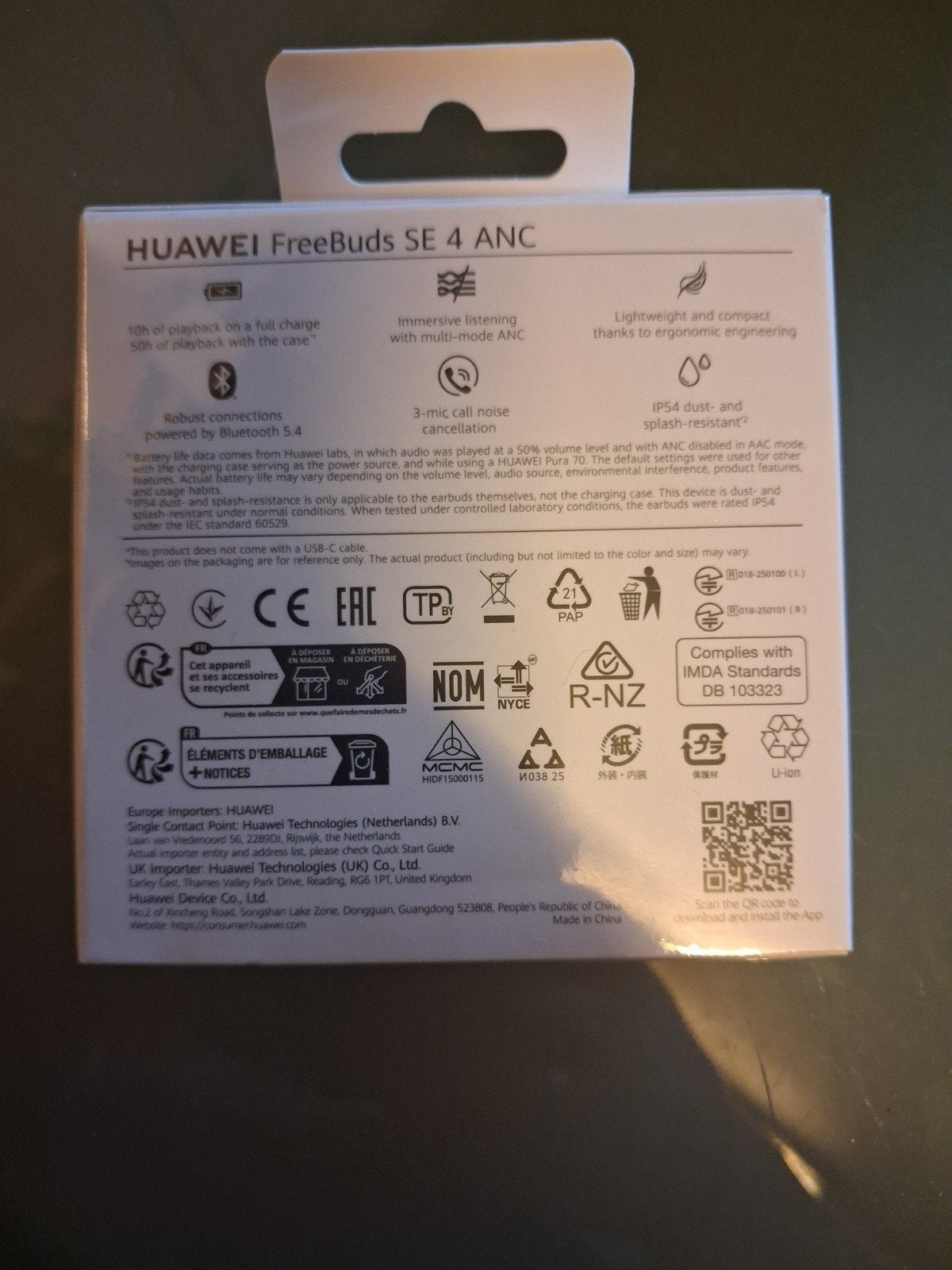 huawei free dubs oortjes, Ophalen of Verzenden